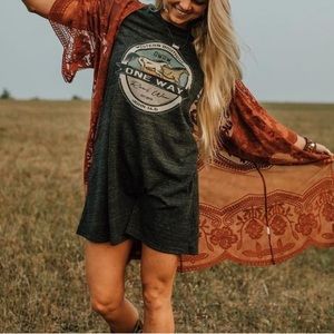 🔹New🔹Rust Western Lace Duster